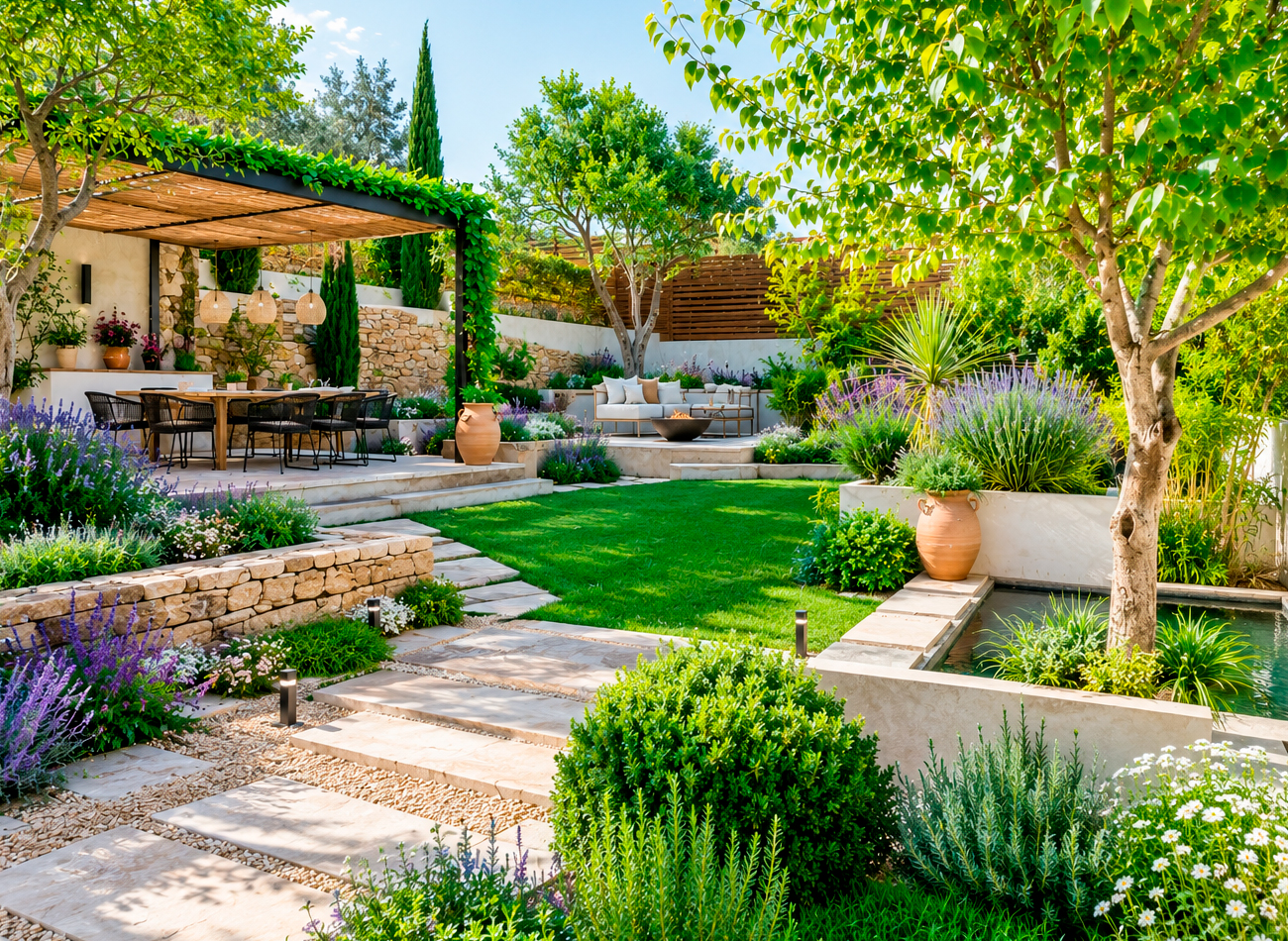 De terreno vacío a oasis privado: Las 5 claves profesionales para diseñar un jardín desde cero